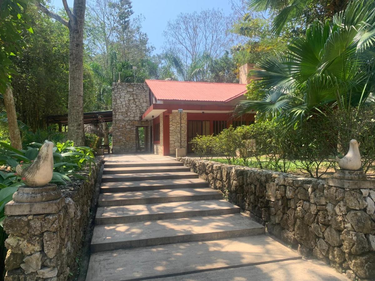 Cabanas Maya Rue Palenque Esterno foto